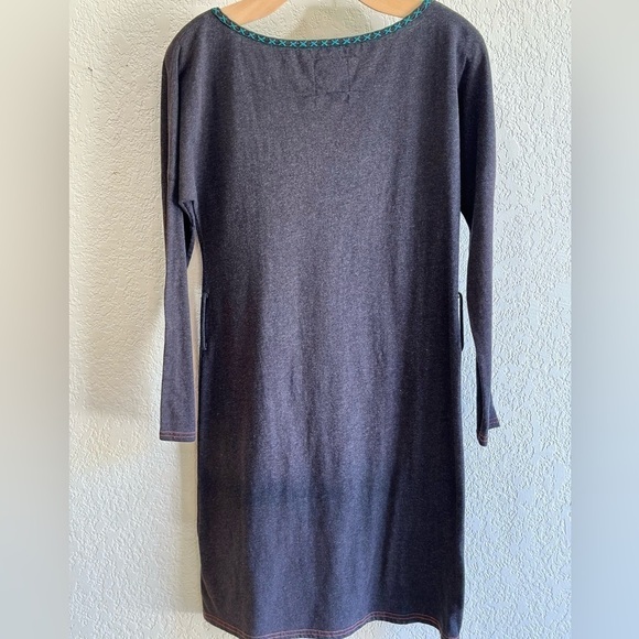 Double D Ranch Dolman Sleeve Long Sleeve Southwestern Western Aztec Dress XS - Picture 4 of 6